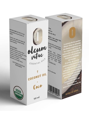 Aceite esencial Oleum Vitae de coco 100 ml