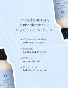 Limpiador facial Teia para hidratar