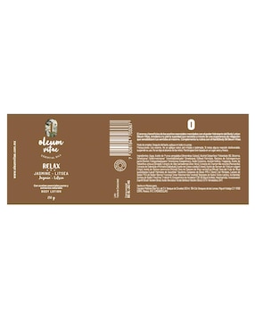Body lotion Oleum Vitae Jasmine-Litsea unisex