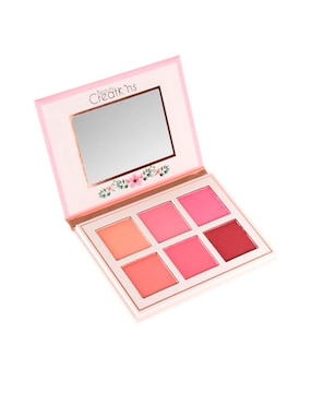 Blush En Polvo Compacto Beauty Creations Floral Bloom