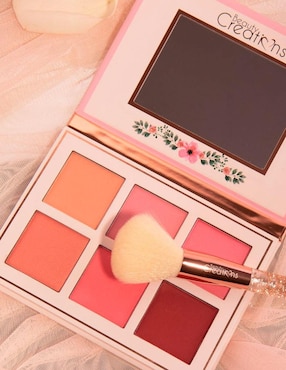Blush en polvo compacto Beauty Creations Floral Bloom