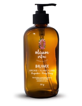 Gel De Ducha Hidratante Con Aceite Esencial De Ylang Ylang Oleum Vitae Para Piel Mixta