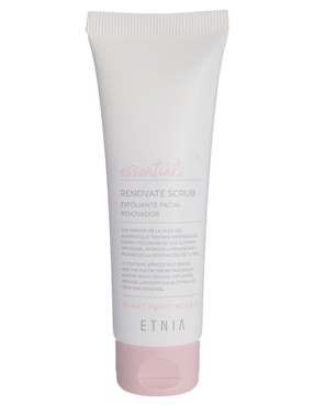 Exfoliante facial Renovate Scrub Etnia Essentials para piel todo tipo piel