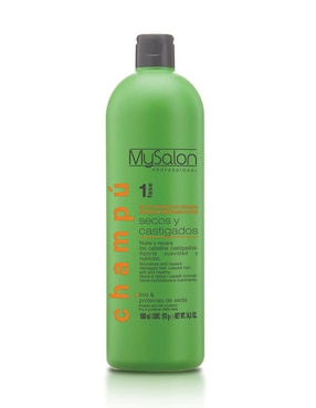 Shampoo para cabello secos y castigados Mysalon Fase 1