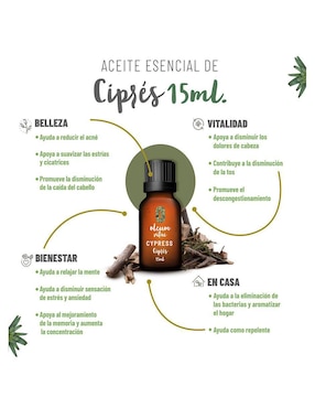 Aceite esencial Oleum Vitae 15 ml