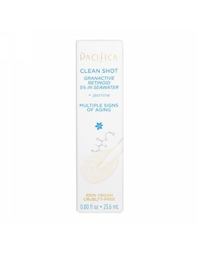Serum de retinol facial Pacifica Clean Shot todo tipo de piel 23 ml