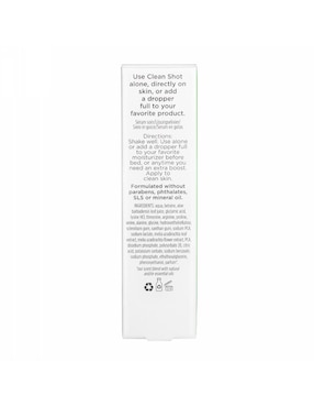 Serum hidratante facial Pacifica Clean Shot todo tipo de piel 23 ml