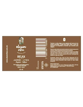 Body mist Oleum Vitae unisex