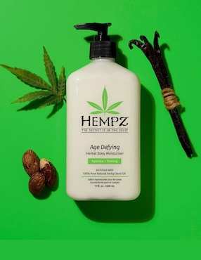 Loción hidratante The Secret is it the Seed Hempz Age Defying