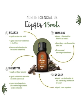 Aceite esencial Oleum Vitae 15 ml
