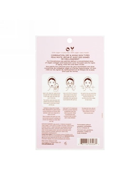 Parches Pacifica Vegan Collagen Hydro Treatment Undereye and Smile Lines