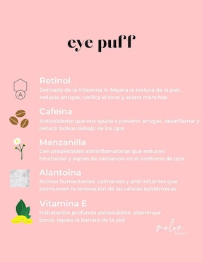 Masajeador para ojos Melon Beauty