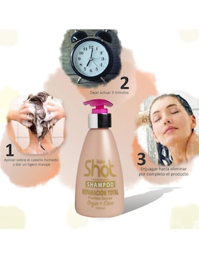 Shampoo para cabello Puntas Sanas Kj Kolor Shot