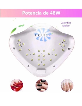 Lámpara de uñas Sanelec