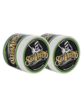 Set 2 Pomadas Para Cabello Suavecito Pomade Matte No Brillo