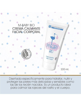 Crema facial recomendada para calmar la piel día y noche Mediterranea Cosmetics para todo tipo piel