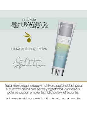 Tratamiento para pies hidratante corporal Mediterranea Cosmetics