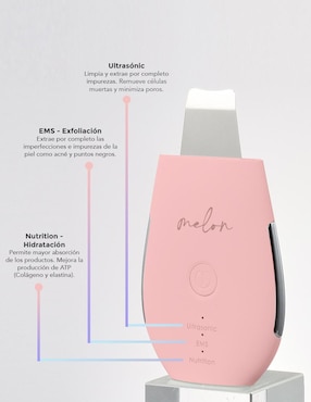 Kit Espátula Ultrasonic + Crema hidratante Melon Beauty