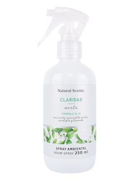 Aerosol Y Ambientador Natural Scents Claridad Menta