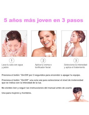 Masajeador facial Vak
