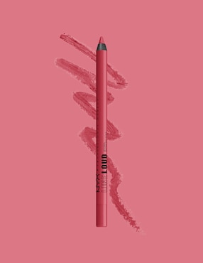 Delineador para labios mate Nyx Professional Makeup Line Loud