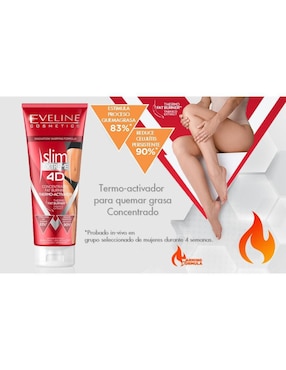 Sérum reafirmante corporal Eveline Cosmetics Slim Extreme todo tipo piel