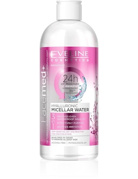 Desmaquillante Hyaluron Clinic Agua Micelar Eveline Cosmetics Hyaluron Clinic