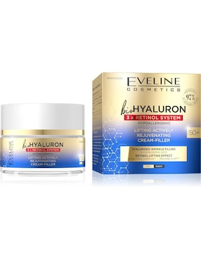 Crema Para Rostro Eveline Cosmetics Biohyaluron Recomendado Para Regenerar