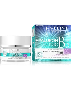 Crema Para Rostro Eveline Cosmetics Hyaluron Clinic 60+ Recomendado Para Regenerar