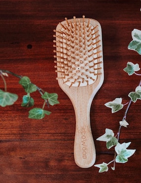 Cepillo para cabello Ecowood de bambú
