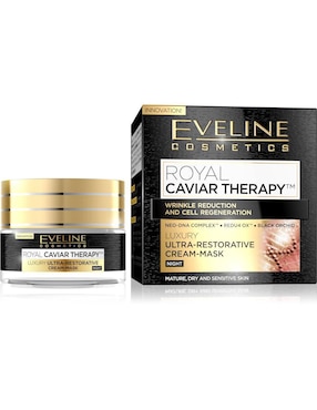 Crema Para Rostro Eveline Cosmetics Royal Caviar Therapy 50+ Recomenmdado Para Revitalizar