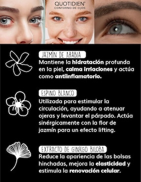 Contorno de ojos Quotidien de 15 ml