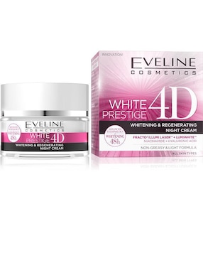 Crema Para Rostro Eveline Cosmetics White Prestige 4D Para Desvanecer Manchas