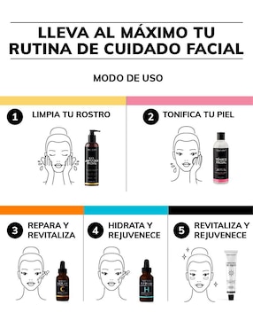 Set tratamiento facial skin care antiedad Quotidien