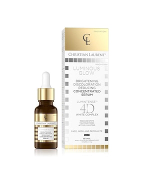 Serum Antiedad Luminous Glow Brightening Concentrated Serum 18 Ml Facial Christian Laurent Luinous Glow Todo Tipo De Piel 18 Ml