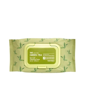 Limpiador facial The chok chok green tea cleansing tissue Tony Moly The chok chok green tea para purificar