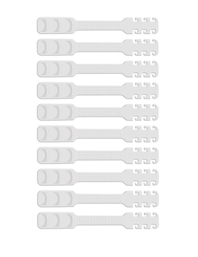 Set de Sujetadores para Cubrebocas Deppiani 10 piezas