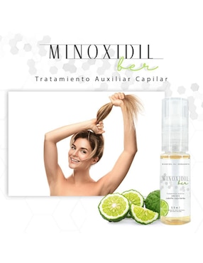 Tratamiento para barba y cabello anticaída Minoxidilber