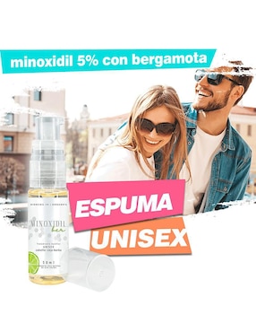 Tratamiento para barba y cabello anticaída Minoxidilber