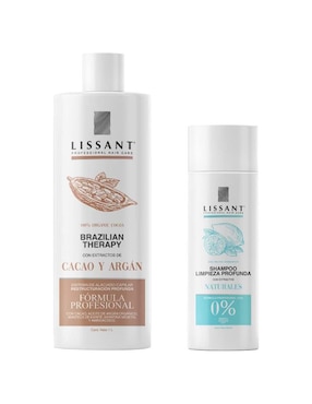 Set Tratamiento Para Cabello Fortalecedor Lissant Alaciante