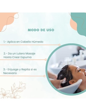 Shampoo reparador para cabello limpieza profunda Lissant Profesional Hair Care