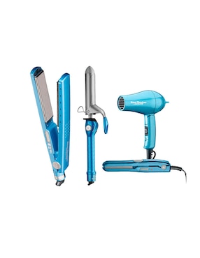 Set eléctricos Babyliss Babyliss Xmas Blue 6 piezas