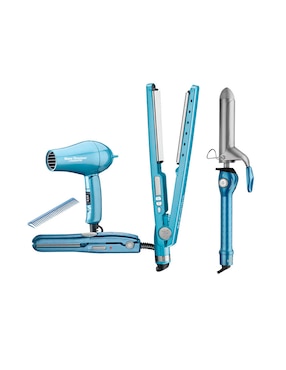 Set eléctricos Babyliss Babyliss Xmas Blue 6 piezas