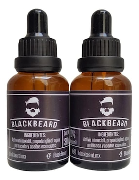 Bálsamo Blackbeard Tópico Blackbeard Minoxidil Al 10% Adicionado Con Aceites Esenciales Y Cafeína