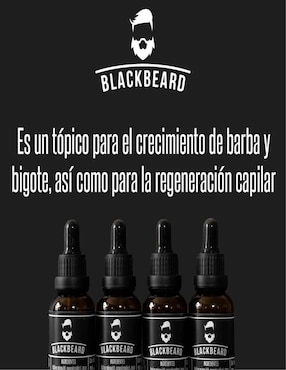 Bálsamo Blackbeard aroma dulce de 30 ml