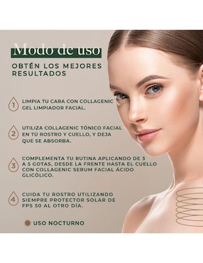 Sérum hidratante Ácido Glicólico Collagenic todo tipo piel