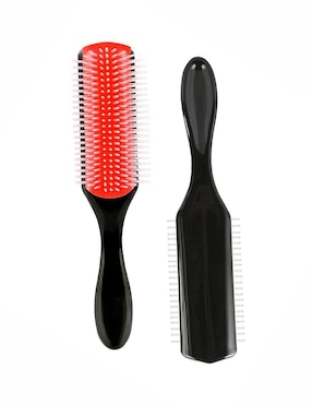 Cepillo para cabello Denman D4 de 9 filas de plástico