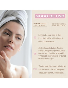 Tónico facial Anti Manchas Niacinamida Colágeno Collagenic