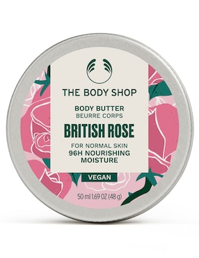 Crema Hidratante The Body Shop Body Butter British Rose 50 Ml