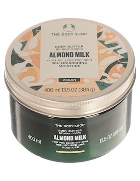 Crema Hidratante The Body Shop Body Butter Almond Milk 400 Ml